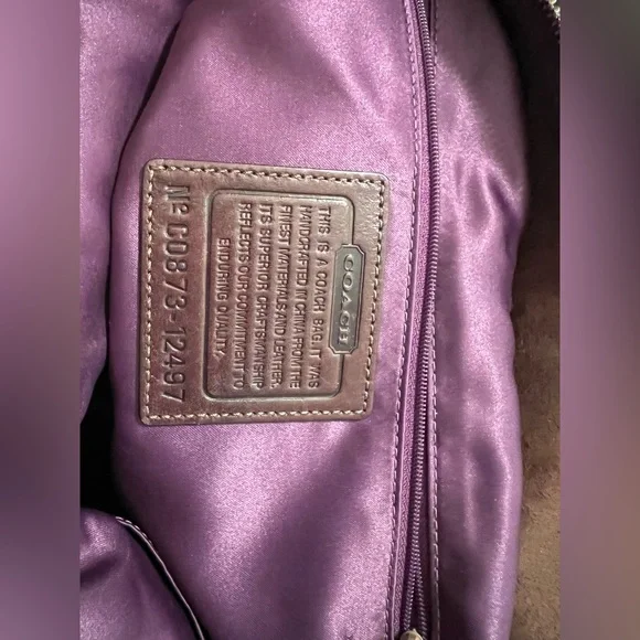 Multi color Coach purse - Picture 3 of 12